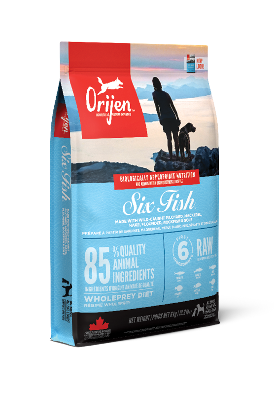 Saco de Orijen Six Fish para perro