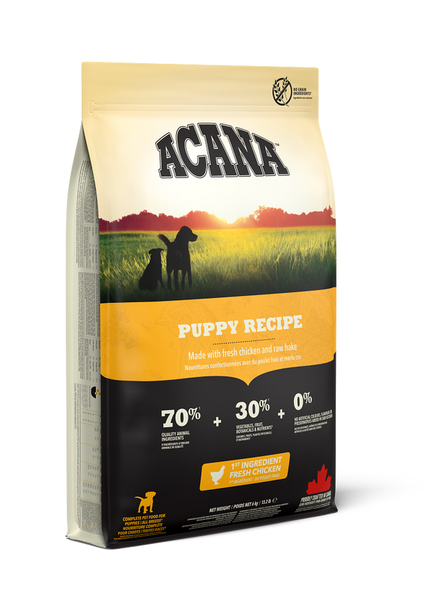 Saco de Acana Puppy Recipe para cachorro