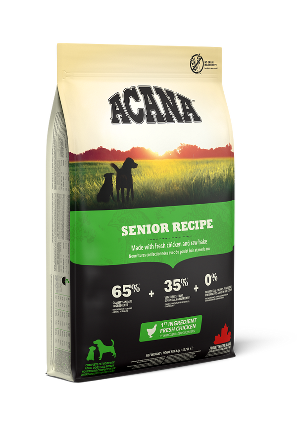 Saco de Acana Senior Dog Recipe para perro senior