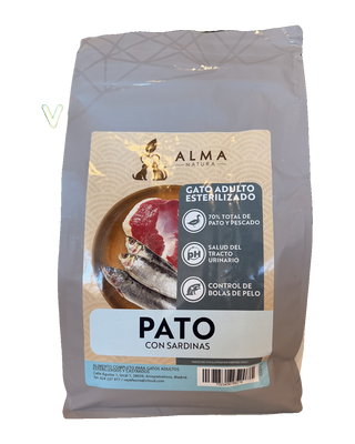Alma Natura Gato Pato y Sardinas · Adulto
