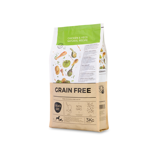 Natura Diet Grain Free Chicken & Vegs · Perro Adulto