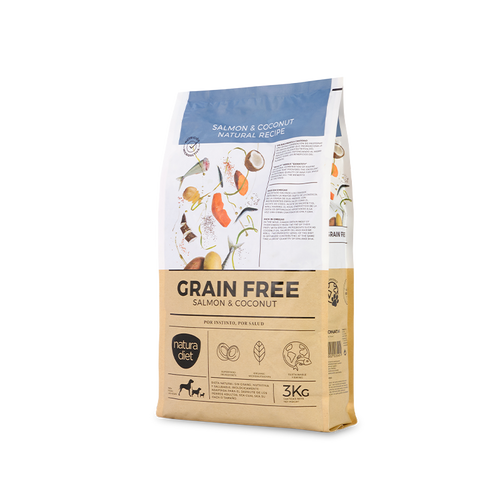Natura Diet Grain Free Salmon & Coconut · Perro Adulto