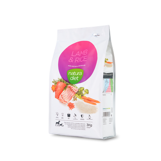 Natura Diet Lamb & Rice (Cordero) · Perro Adulto